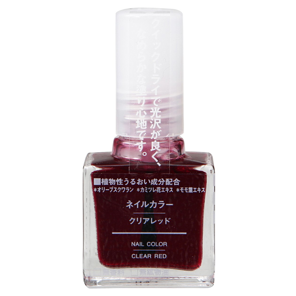 ネイルカラー　クリアレッド　１０ｍＬ