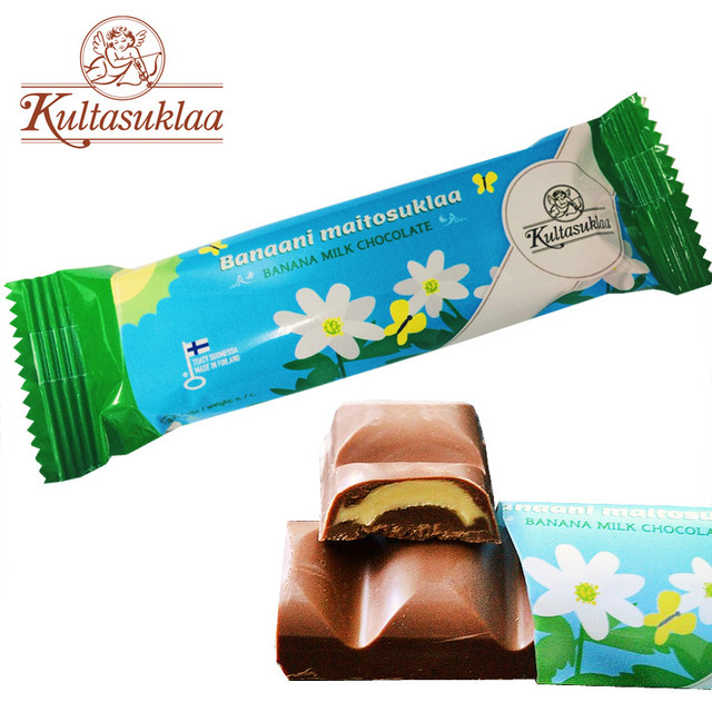 フィンランド製 チョコレートバー【kultasuklaa / クルタスクラー】38g