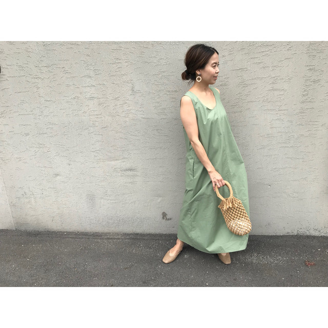 summer green dress