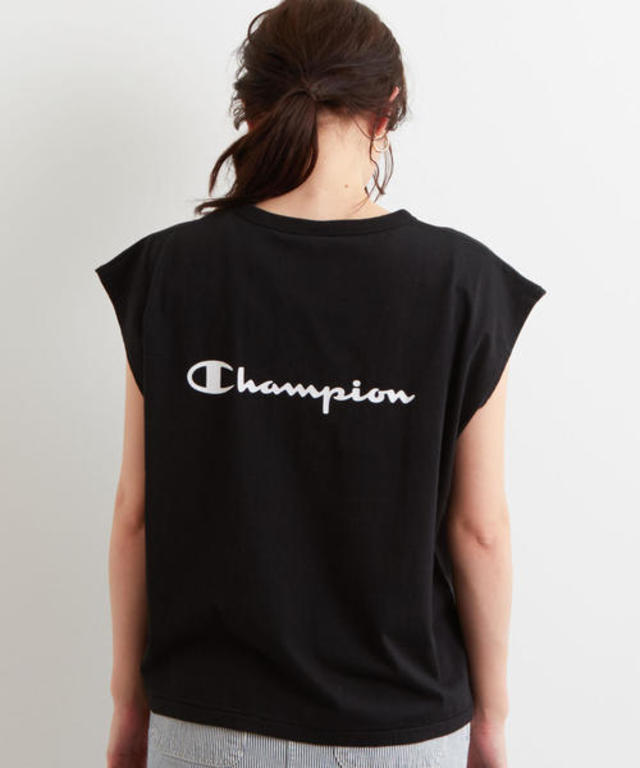 ［別注チャンピオン］SC Champion×GLR バックプリント Tシャツ