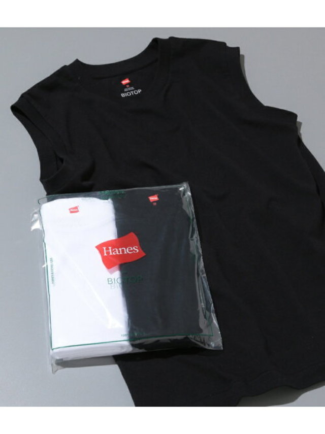 【Hanes FOR BIOTOP】Sleeveless T-Shirts(カラー)