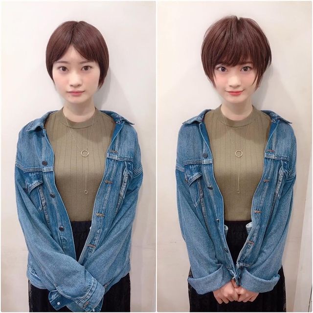 Before Afterで劇的かわいい 抜け感 色気 小顔が叶う Iwa Shortさんのショートヘア Locari ロカリ Before Afterで劇的かわいい 抜け感 色気 小顔が叶う Iwa Shortさんのショートヘア Locari ロカリ