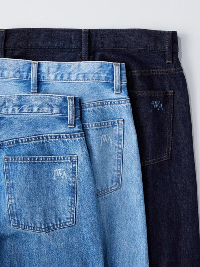 UNIQLO JW ANDERSON ストレートジーンズ　27 UNIQLO JW ANDERSON ストレートデニム ブルー 新品タグ付き