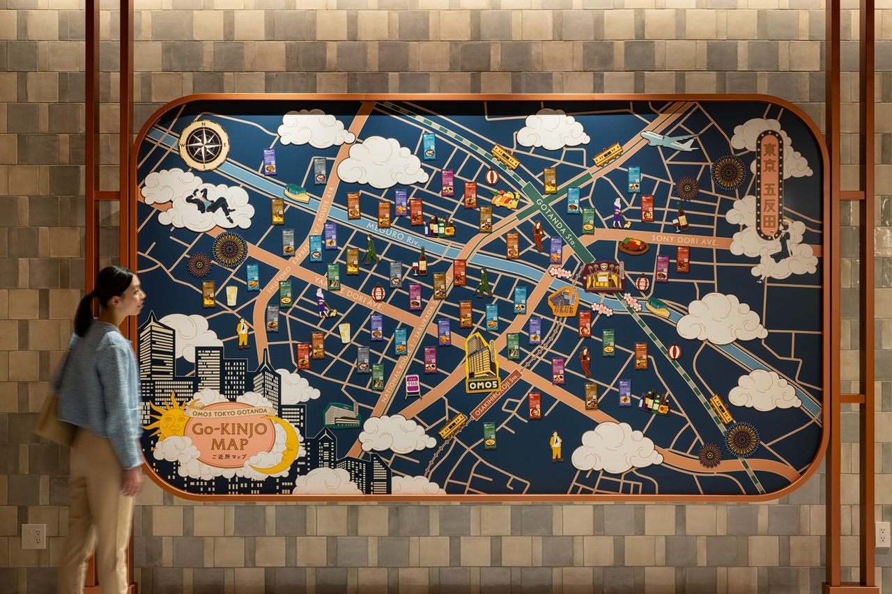ご近所マップ例（OMO5東京五反田）