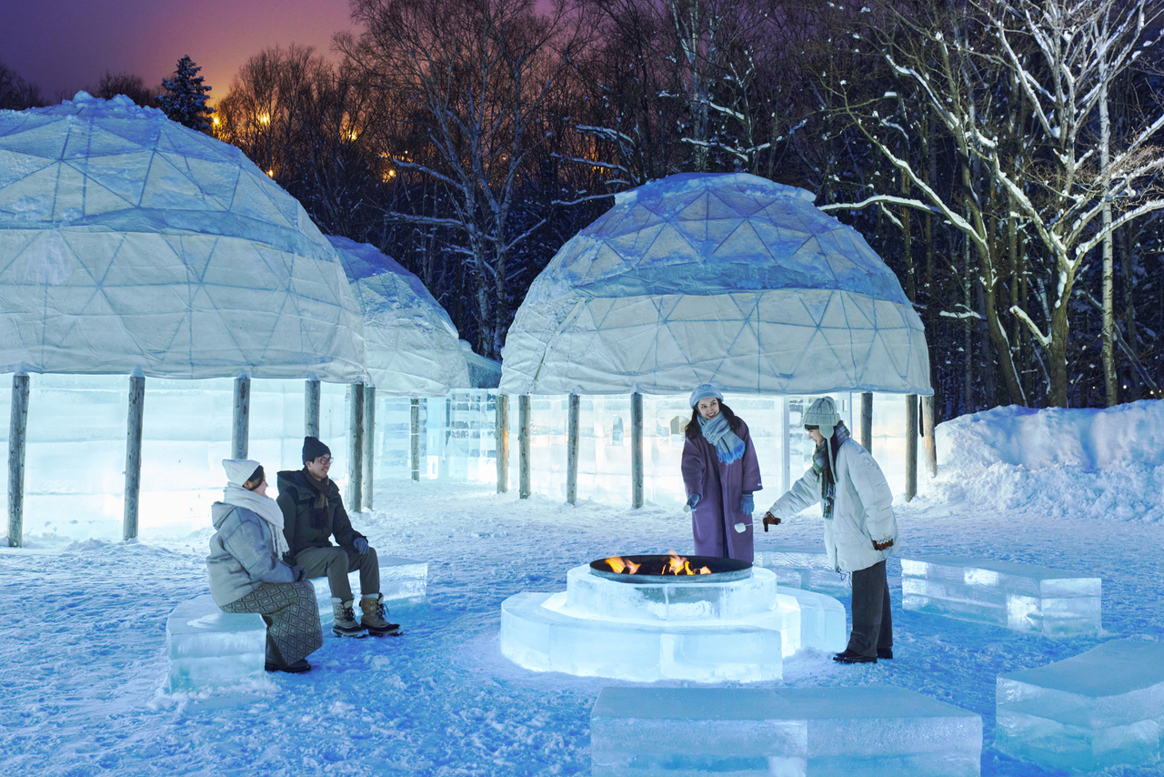 トマム】「氷の教会」が20周年！冬限定の氷と雪が織りなす街「アイス