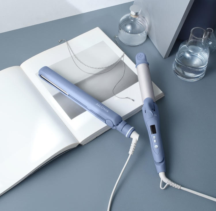 左 ストレートヘアアイロン 24mm