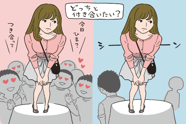 意外！男性が好きなのは「モテる女」or「モテない女」？ Locari（ロカリ）