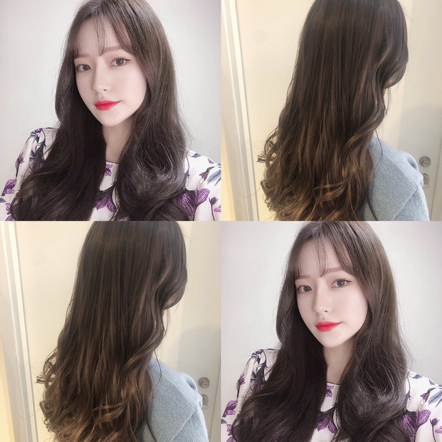 現代の髪型 トップ100韓国 風 巻き 髪