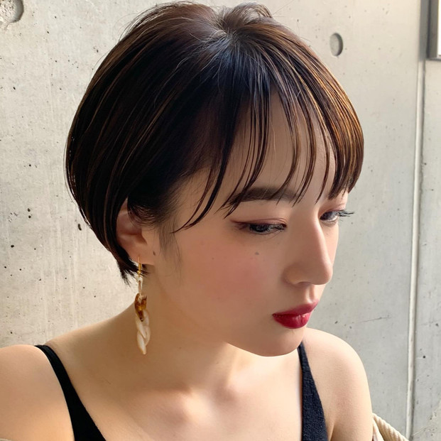 髪型 ショート 色っぽい