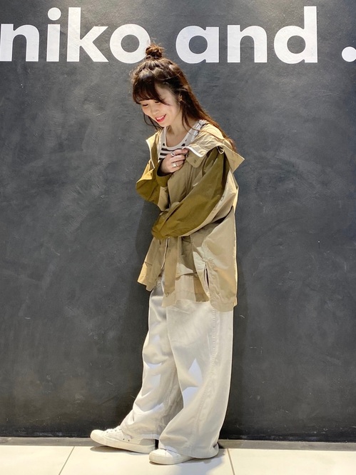 秋も ニコアンド 一択 マンパ パーカー リボンベストetc をピックアップ Locari ロカリ