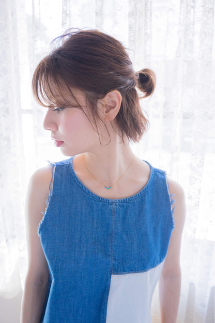 ハーフアップも色々 ロングさんもできるボブアレンジ コーデ集 Locari ロカリ