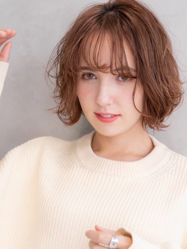 髪型 ショート 四角顔