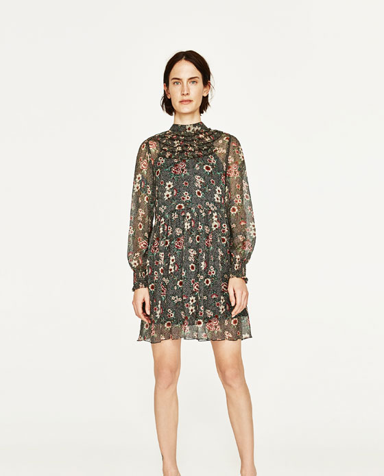 コートの下から春先取り 今すぐ着たいzaraの刺繍 花柄アイテム Locari ロカリ