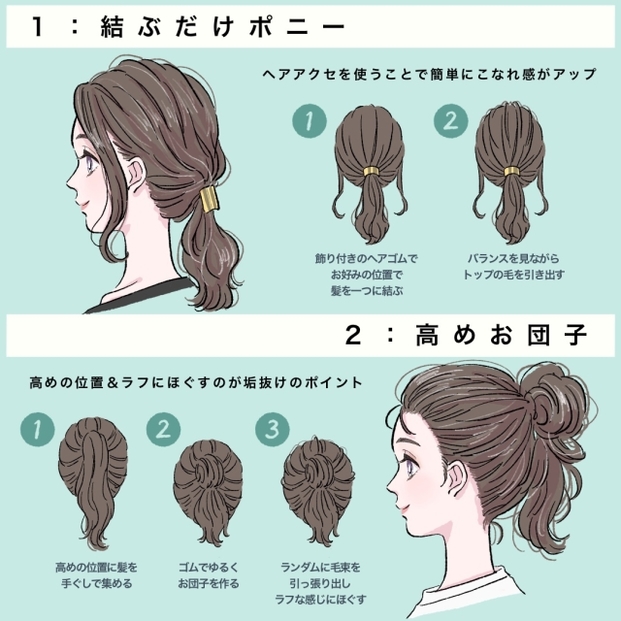 巻かない ゴムだけ 超簡単 起きたままの髪で作れるヘアアレンジ12style Locari ロカリ