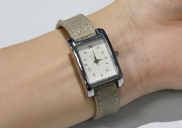 PLAIN PEOPLE 付け替え簡単！チェンジベルト腕時計 - ファッション小物